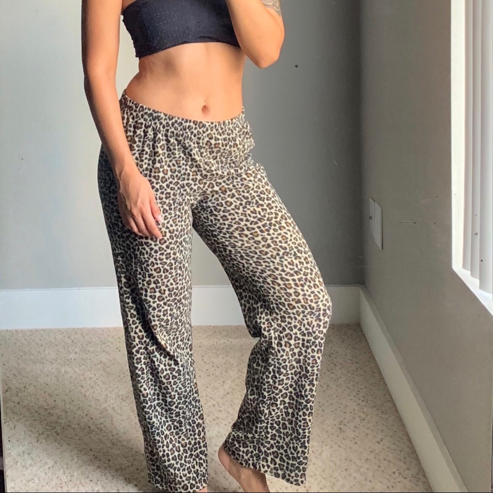 Animal Print Pajama Pants